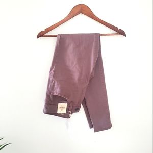 Low Rise Stretch Skinny Jegging - Mauve